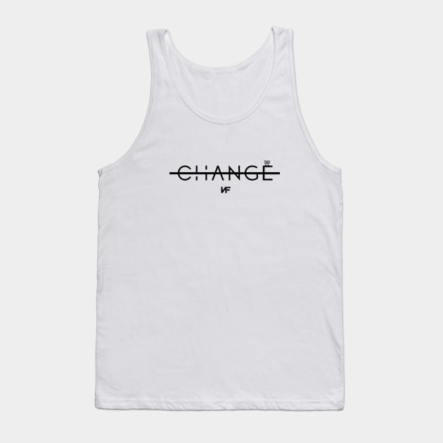 Change (Black Logo) Tank Top by usernate